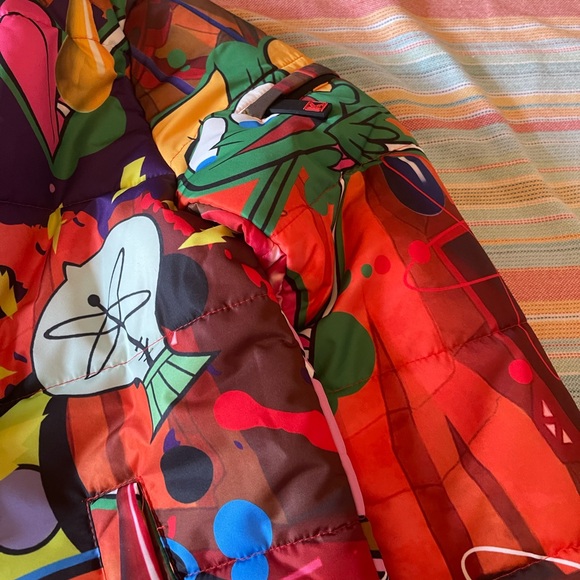 NWT s small dexters laboratory dekryptic puffer jacket coat mandark dee dee mens - Picture 7 of 11